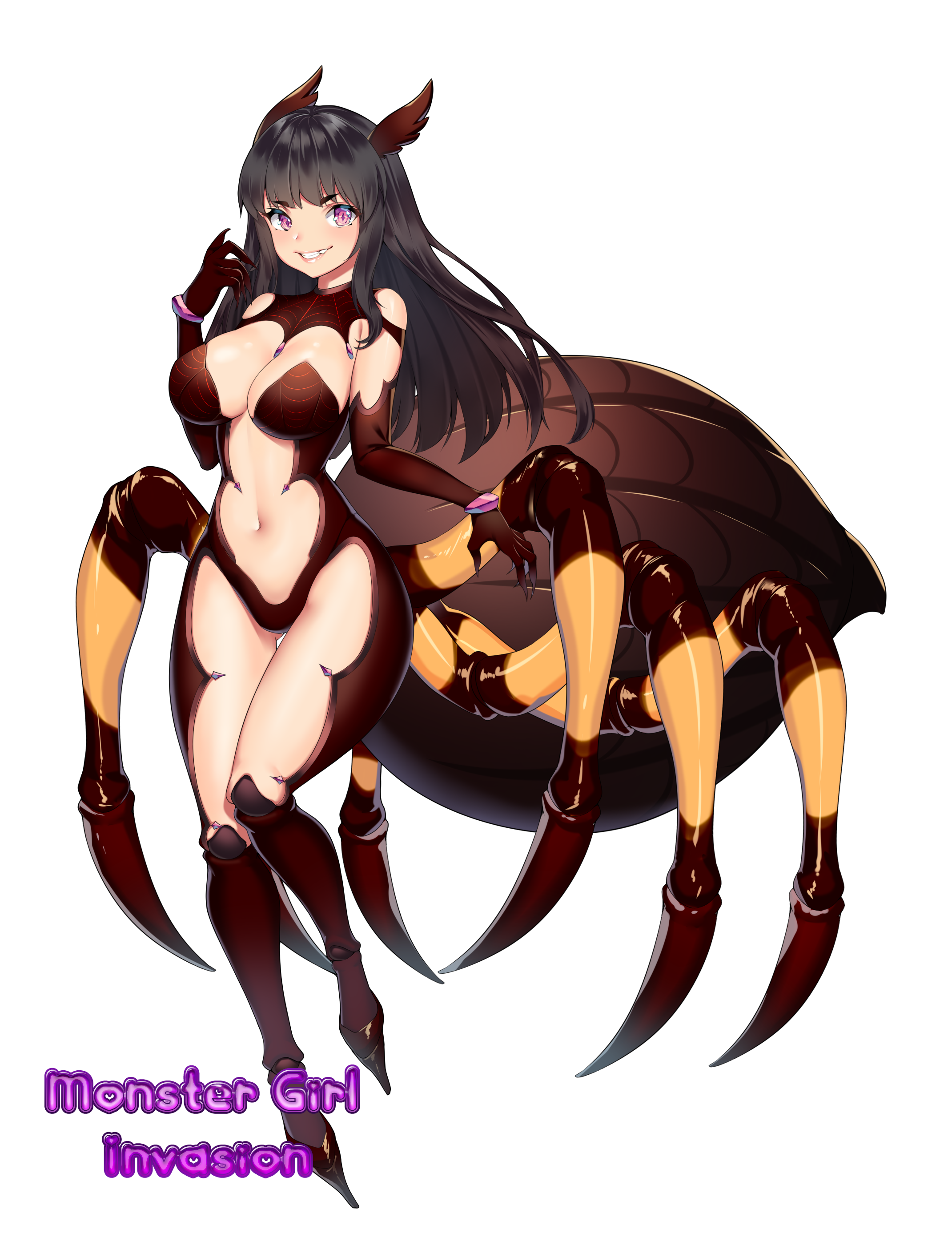 Monster Girl Invasion RPG Spider Girl Arogane