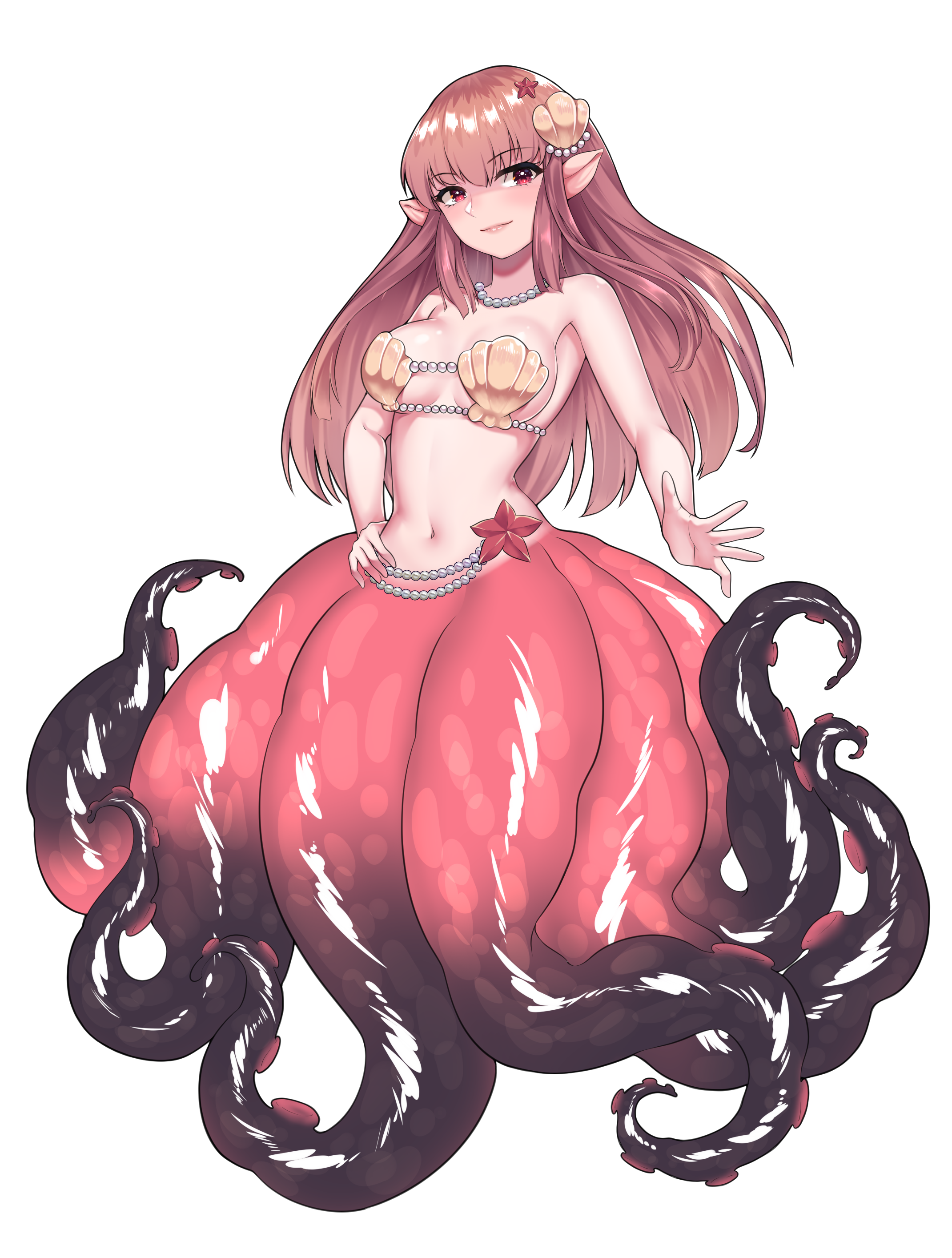 Monster Girl Invasion RPG Kraken Girl